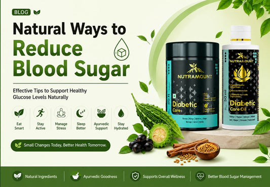 Natural Ways to Reduce Blood Sugar | Ayurvedic Tips & Supplements | Nutramounts