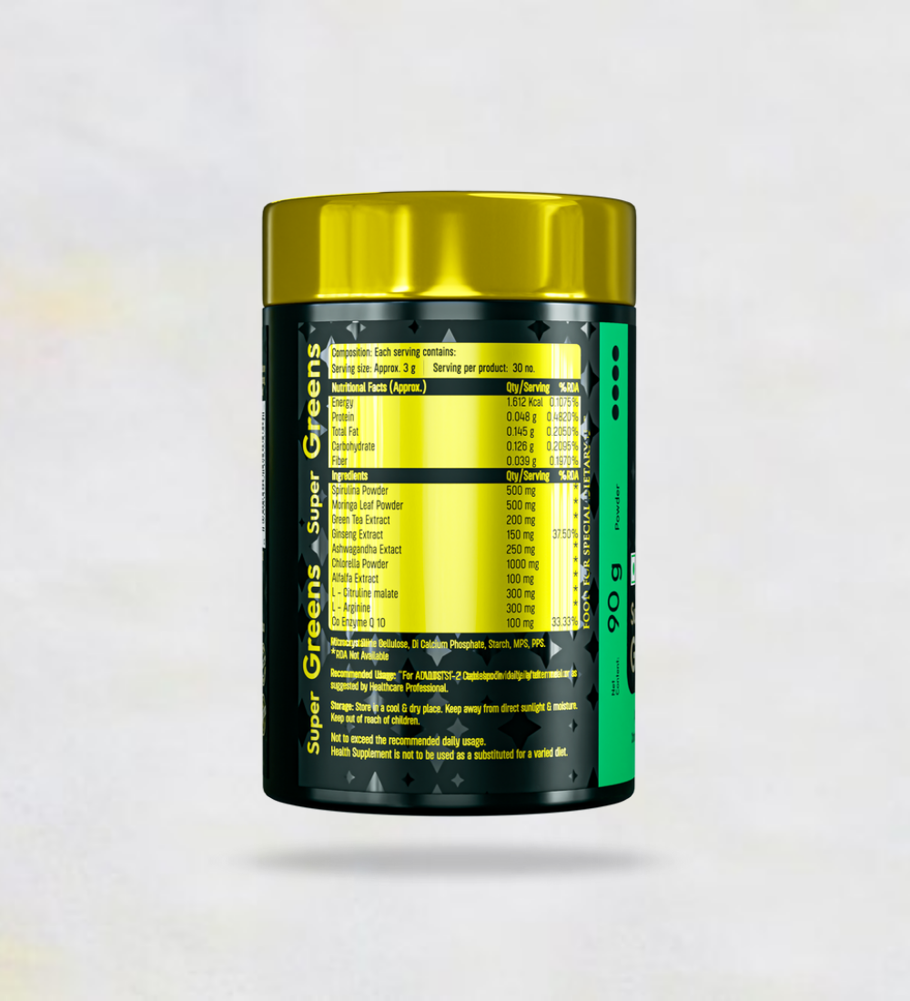 Super Greens Powder ingredients