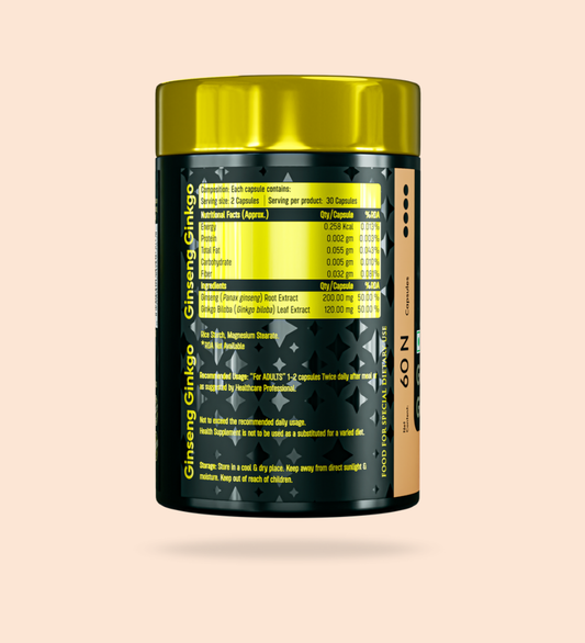 Ginseng & Ginkgo Biloba Capsules