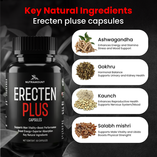Erecten Plus Capsules (60 Capsules)