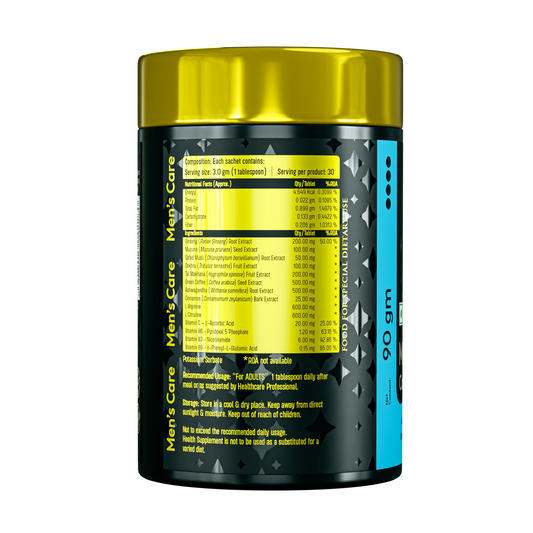 Men's Care Powder – Daily Strength & Stamina Support