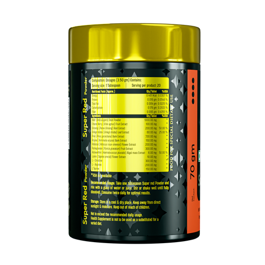 Super Red Powder – Blood Flow & Endurance Support Formula