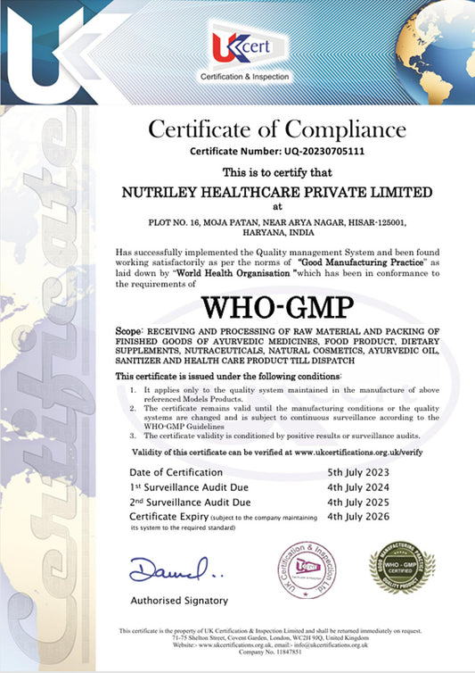 Certificate of Compliance