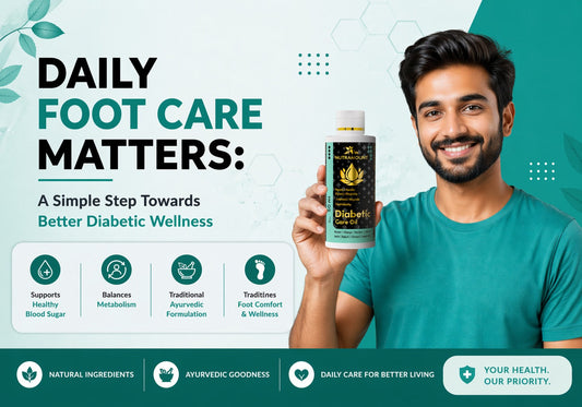 Nutramount Diabetic Care Oil: Why Daily Foot Care Matters for People with Diabetes