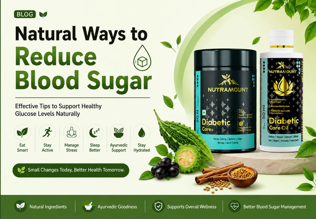 Natural Ways to Reduce Blood Sugar | Ayurvedic Tips & Supplements | Nutramounts