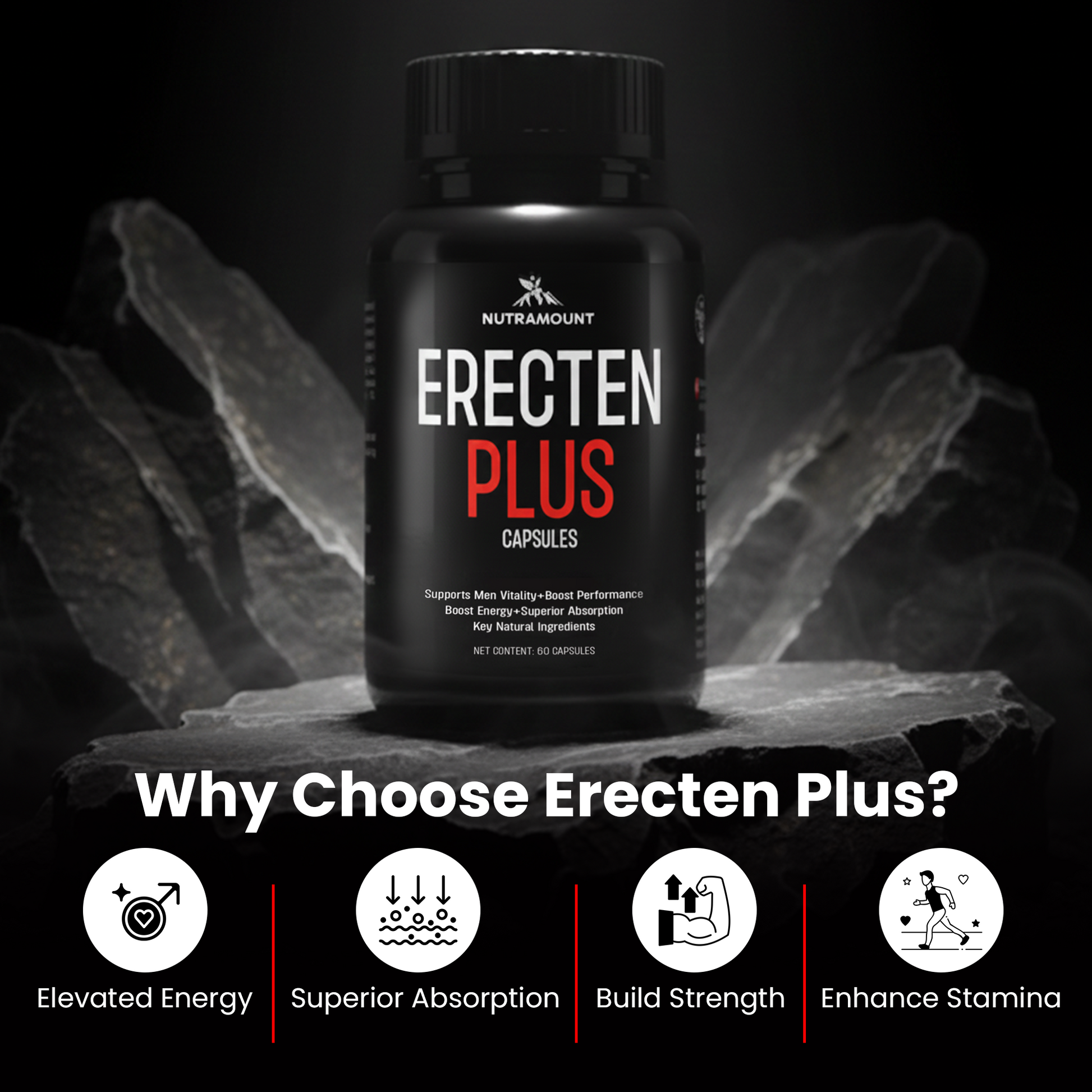 Male enhancement capsule to support stamina and confidence