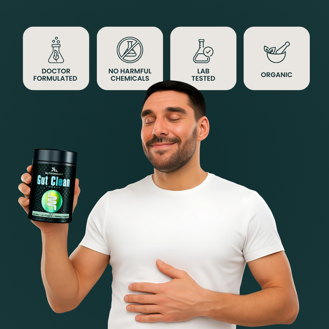Gut Clean Powder – doctor formulated, lab tested, organic, and chemical-free ✅