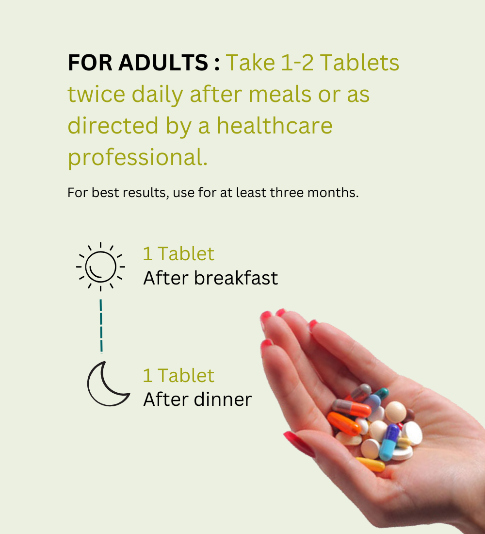 Numbness Relief Tablets – recommended daily dosage for nerve and circulation support