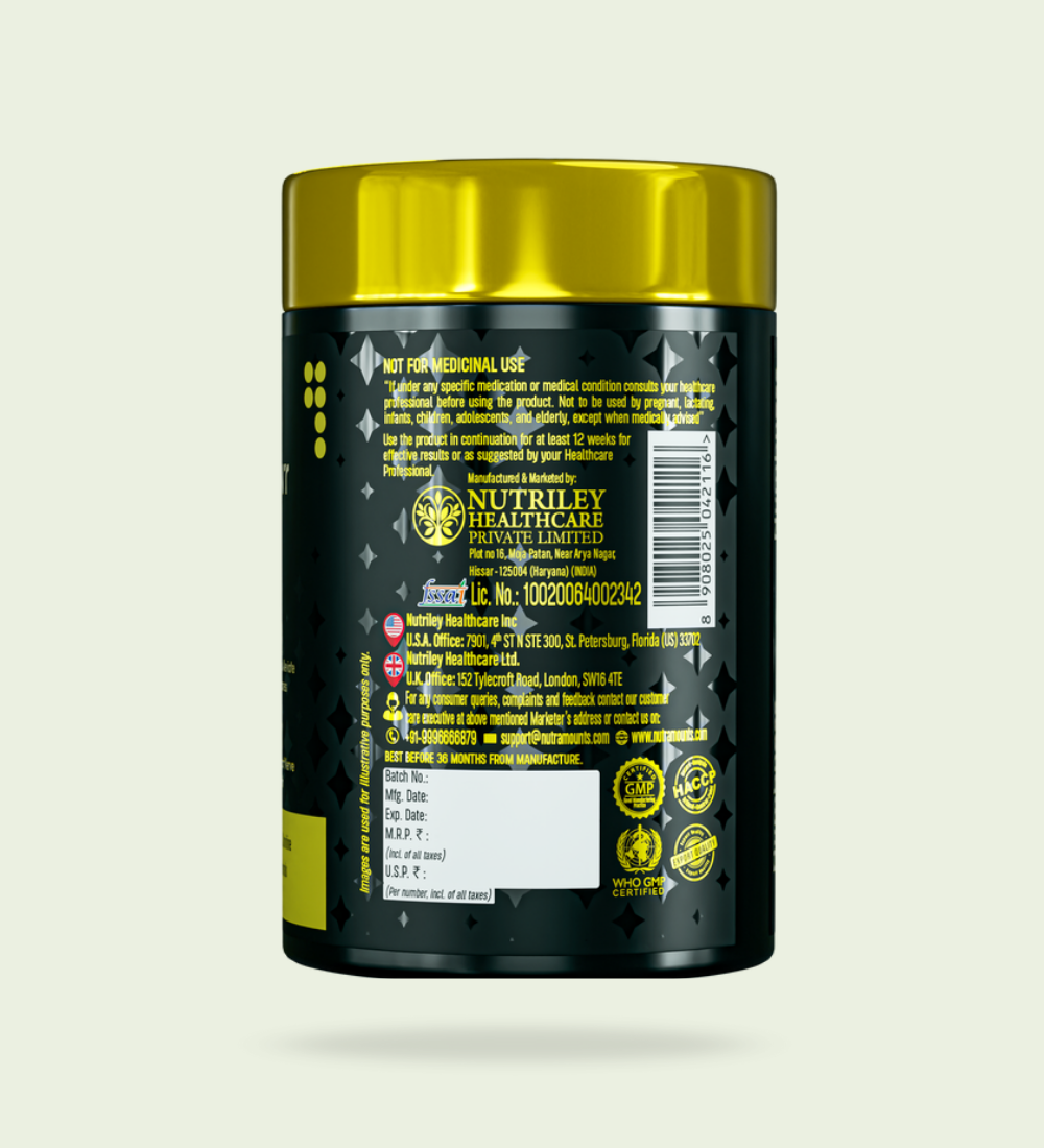 Numbness Relief Tablets – back label 